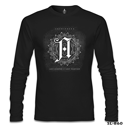 Architects - Lost Forever Lost Together Siyah Erkek Sweatshirt