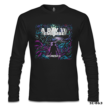 A Day To Remember - Homesick Siyah Erkek Sweatshirt