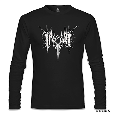 Inferi - Logo Siyah Erkek Sweatshirt