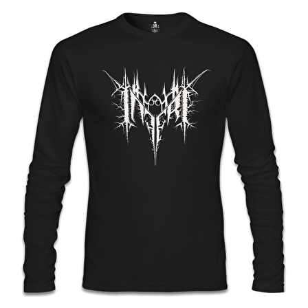 Inferi - Logo Siyah Erkek Sweatshirt