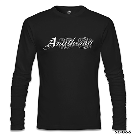 Anathema - Logo Siyah Erkek Sweatshirt