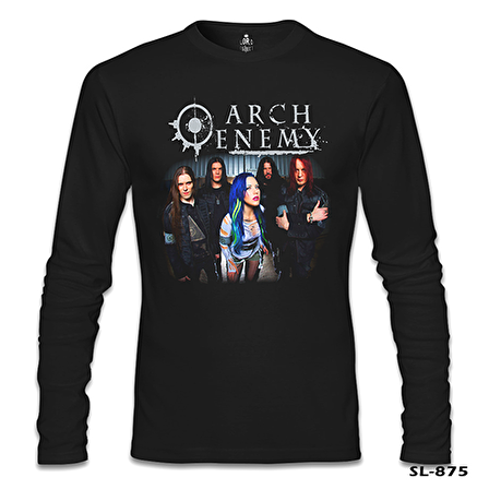 Arch Enemy - Group Siyah Erkek Sweatshirt
