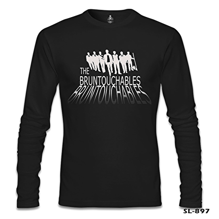 The Bruntouchables Siyah Erkek Sweatshirt