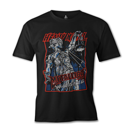Metallica - And Justice For All Siyah Erkek Tshirt
