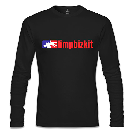 Limpbizkit - Logo Siyah Erkek Sweatshirt