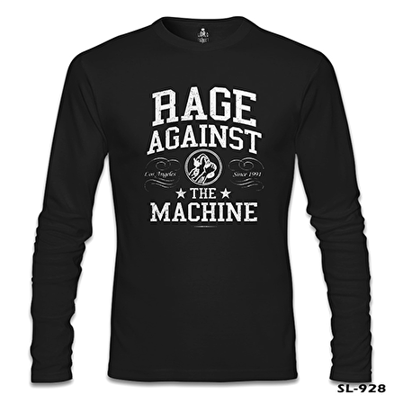 Rage Against the Machine Siyah Erkek Sweatshirt