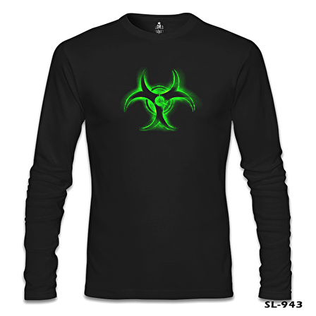 Nuclear Reactor Siyah Erkek Sweatshirt