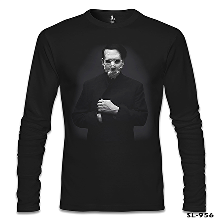 Marilyn Manson - Pale Siyah Erkek Sweatshirt