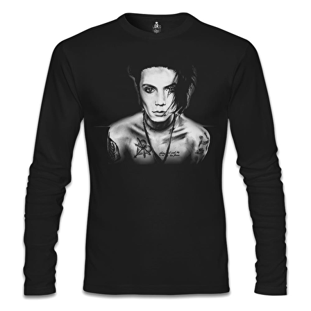 Black Veil Brides - Andy Siyah Erkek Sweatshirt