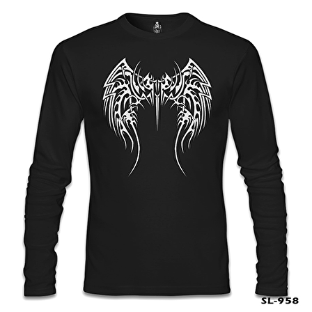 Tatoo 1 Siyah Erkek Sweatshirt
