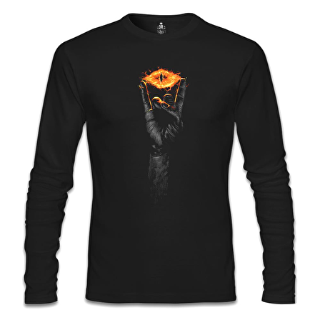 Lord of the Rock Siyah Erkek Sweatshirt