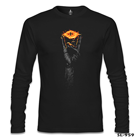 Lord of the Rock Siyah Erkek Sweatshirt