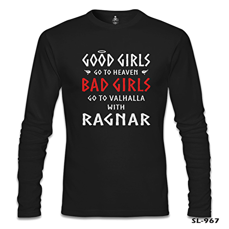 Vikings - Valhalla Siyah Erkek Sweatshirt