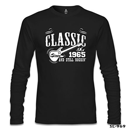 Since 1965 Siyah Erkek Sweatshirt