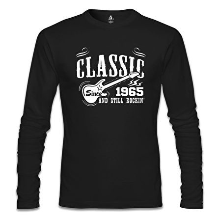 Since 1965 Siyah Erkek Sweatshirt