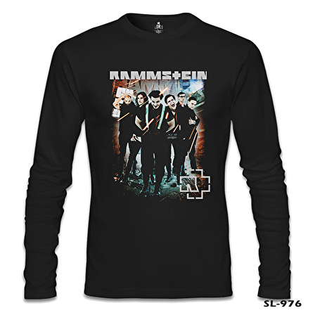 Rammstein - Nicht für Mich  Siyah Erkek Sweatshirt