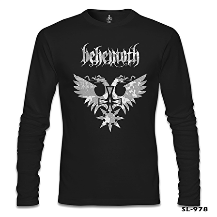 Behemoth - Logo Siyah Erkek Sweatshirt