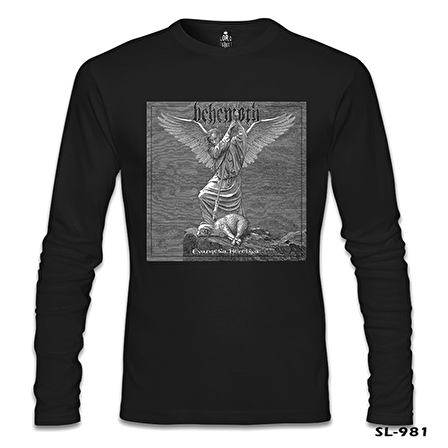 Behemoth - Evangelia Heretika Siyah Erkek Sweatshirt