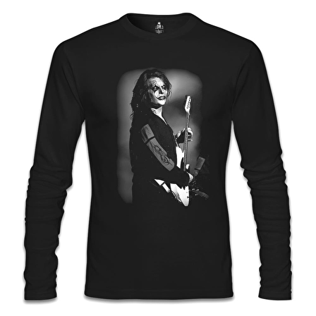 Slipknot - Jim Root Siyah Erkek Sweatshirt