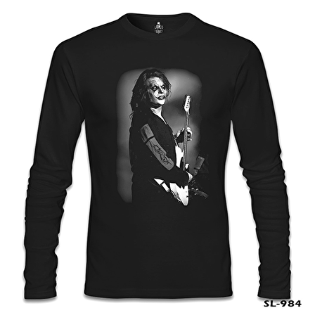 Slipknot - Jim Root Siyah Erkek Sweatshirt