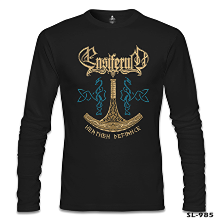 Ensiferum - Heathen Horde Siyah Erkek Sweatshirt