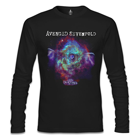 Avenged Sevenfold - Stage Stardust Siyah Erkek Sweatshirt