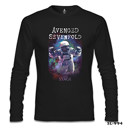Avenged Sevenfold - Stage Astronaut Siyah Erkek Sweatshirt