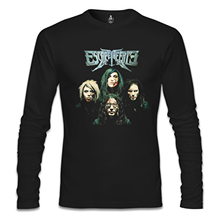 Escape the Fate Siyah Erkek Sweatshirt