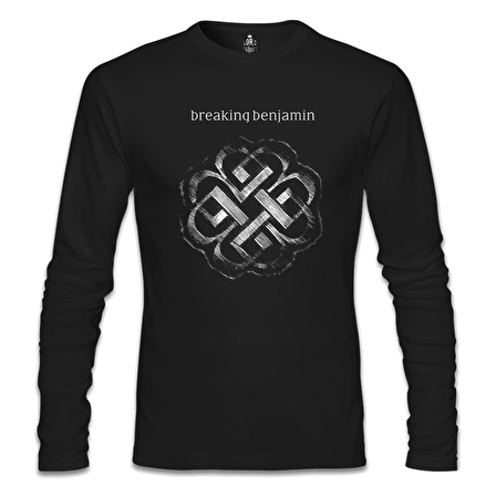 Breaking Benjamin - Logo Siyah Erkek Sweatshirt