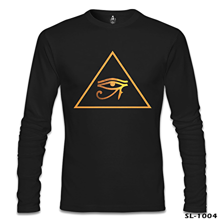 Ra'nın Gözü Siyah Erkek Sweatshirt