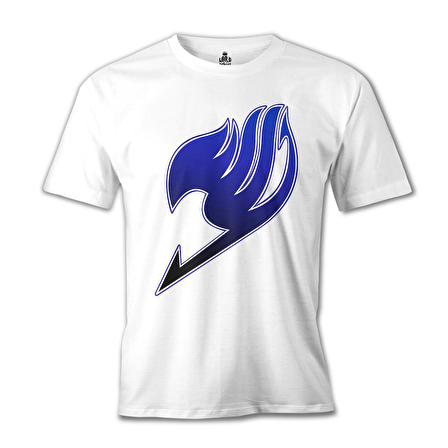 Fairy Tail - Logo Beyaz Erkek Tshirt