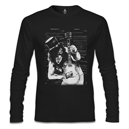 Slash - You're Crazy Siyah Erkek Sweatshirt