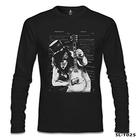 Slash - You're Crazy Siyah Erkek Sweatshirt