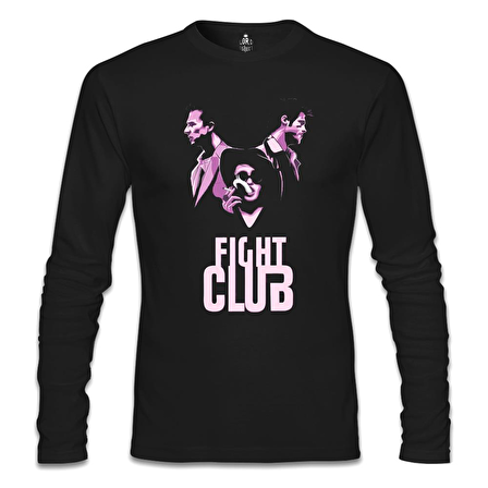 Fight Club - Smoky Siyah Erkek Sweatshirt