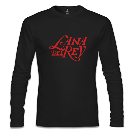 Lana Del Rey - Logo Siyah Erkek Sweatshirt