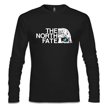 The North Fate Siyah Erkek Sweatshirt