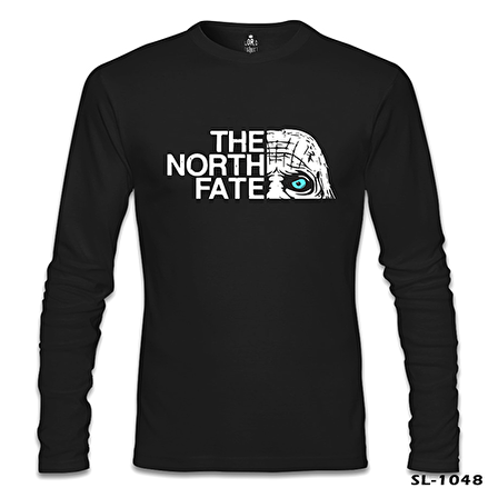 The North Fate Siyah Erkek Sweatshirt