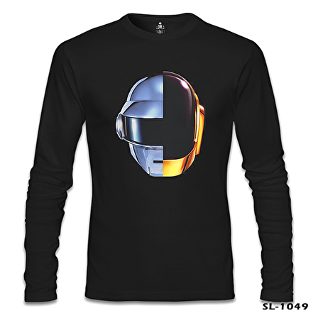 Daft Punk - Ram Siyah Erkek Sweatshirt