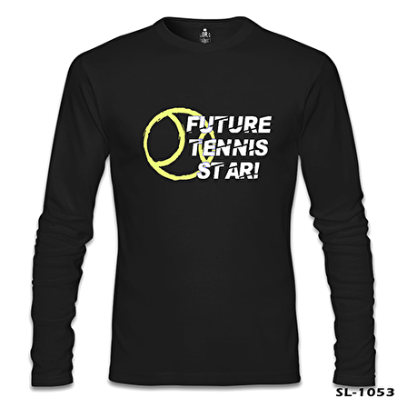 Tenis Star Future  Siyah Erkek Sweatshirt