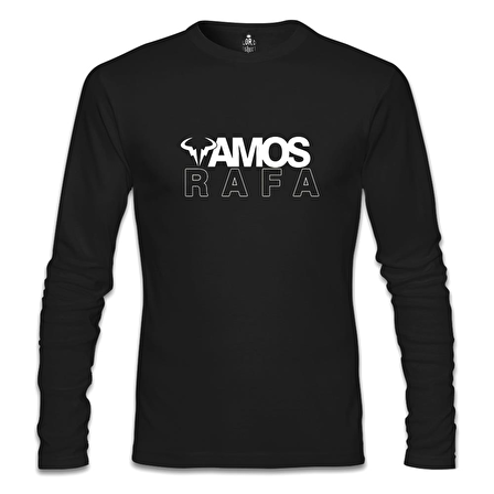 Tenis - Vamos Rafa Siyah Erkek Sweatshirt