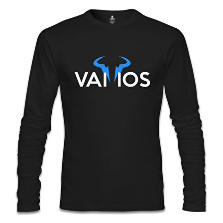 Tenis - Vamos Siyah Erkek Sweatshirt