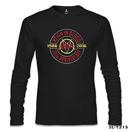 Slayer - Reign in Blood Siyah Erkek Sweatshirt