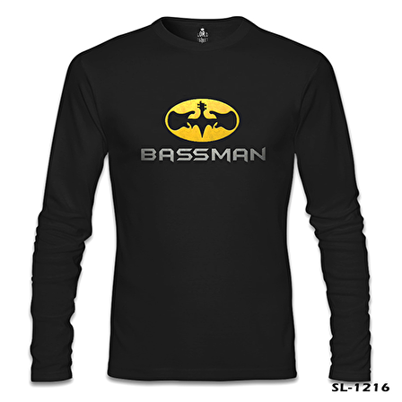 Bassman Siyah Erkek Sweatshirt