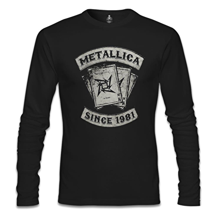 Metallica - Since 1981 Siyah Erkek Sweatshirt