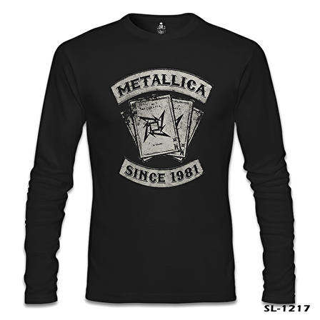 Metallica - Since 1981 Siyah Erkek Sweatshirt