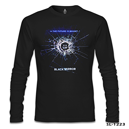 Black Mirror Siyah Erkek Sweatshirt