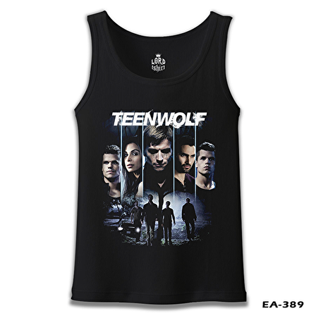 Teen Wolf Siyah Erkek Atlet