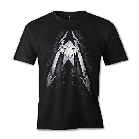 Metallica Logo Siyah Erkek Tshirt
