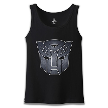 Transformers Logo 1 Siyah Erkek Atlet