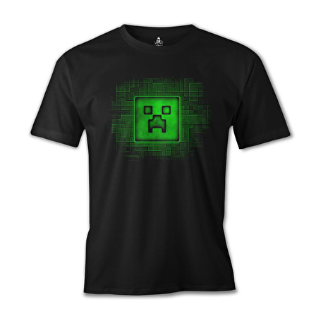 Minecraft 2 Siyah Erkek Tshirt